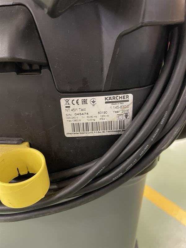 +Kärcher Professional NT 45/1 Tact Wet & Dry Vacuum Cleaner - Image 2